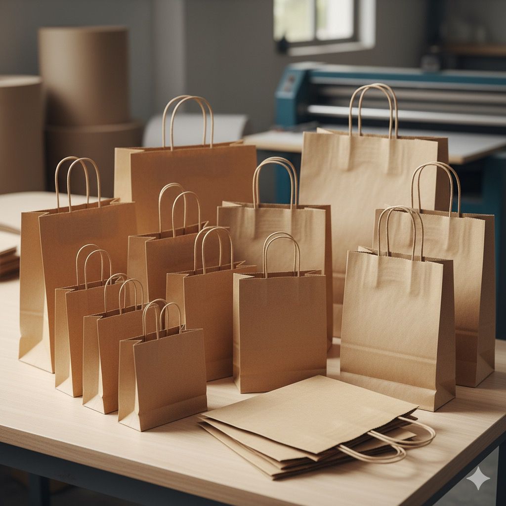 brown paper bags packaging